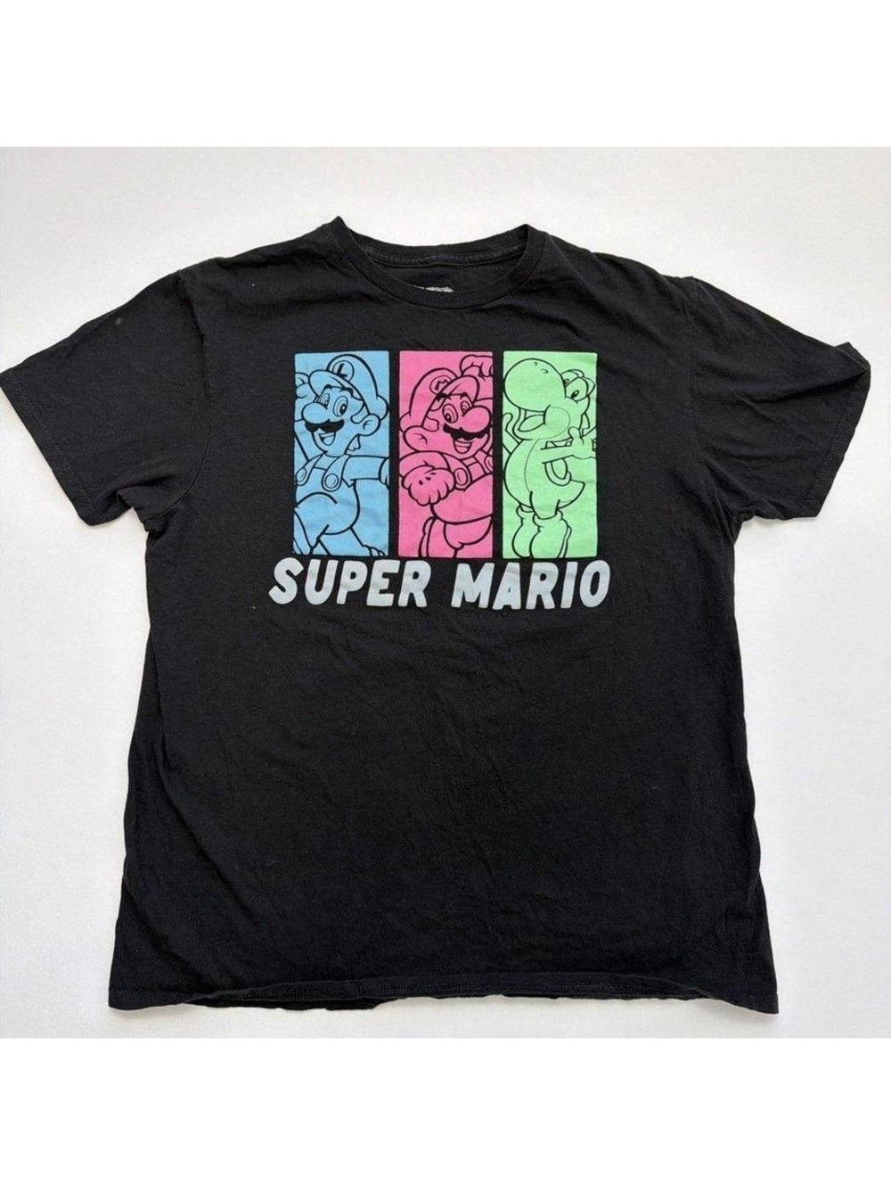 Super Mario Mens Retro TShirt